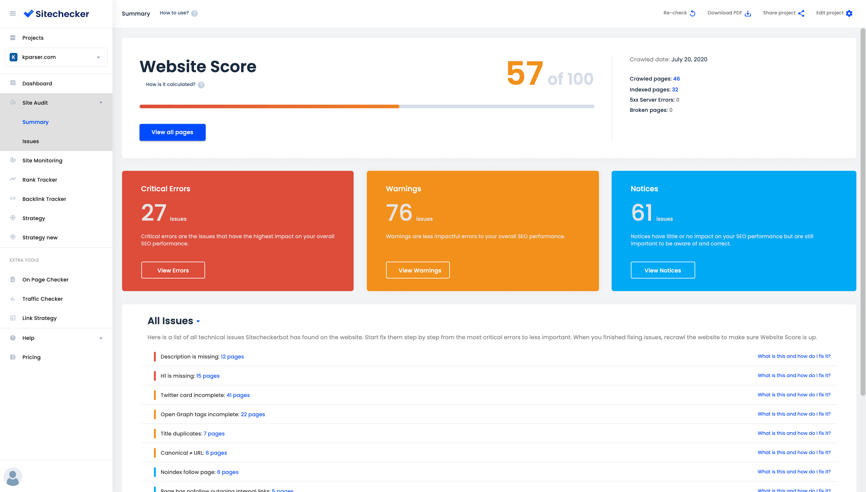 SiteChecker