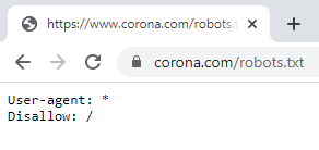 сайт закрыт от индексации в robots.xt