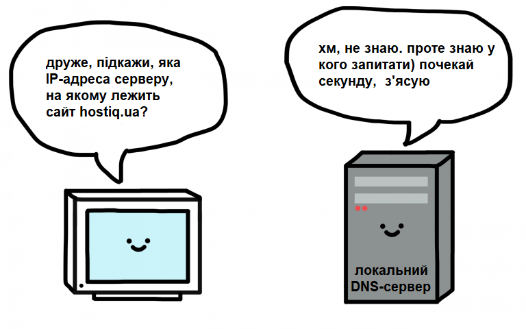DNS для чайників: локальний DNS-сервер не може відповісти