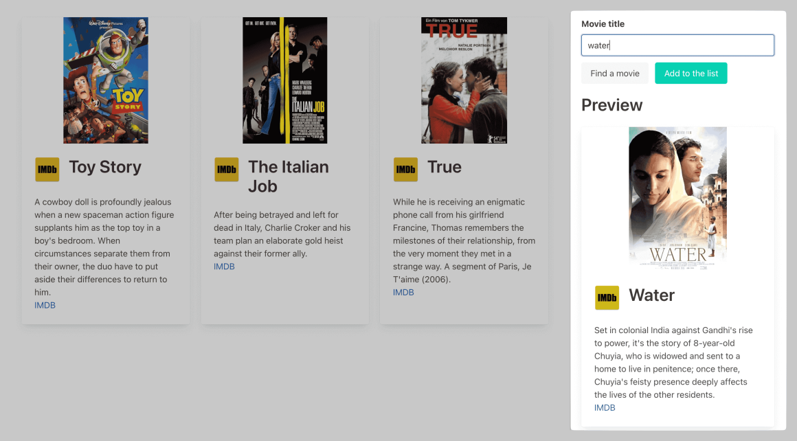 Використання відповіді сервера для відображення інформації