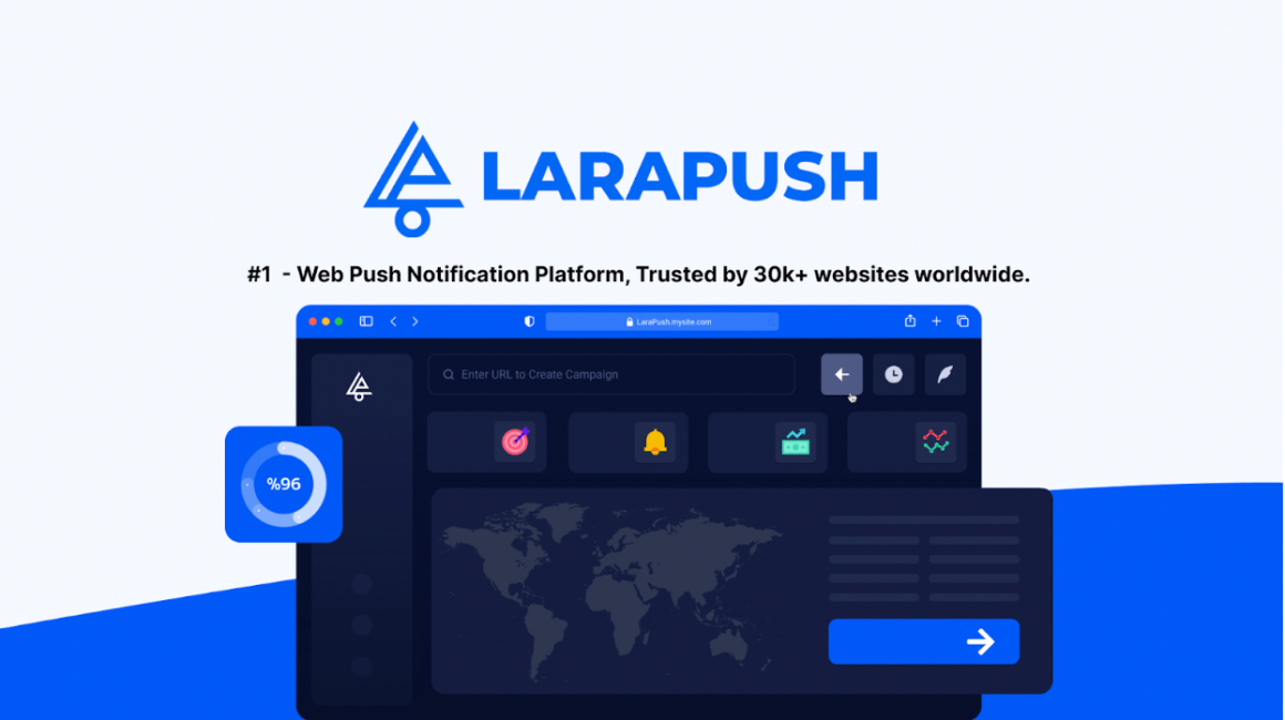 Сервис push-уведомлений LaraPush