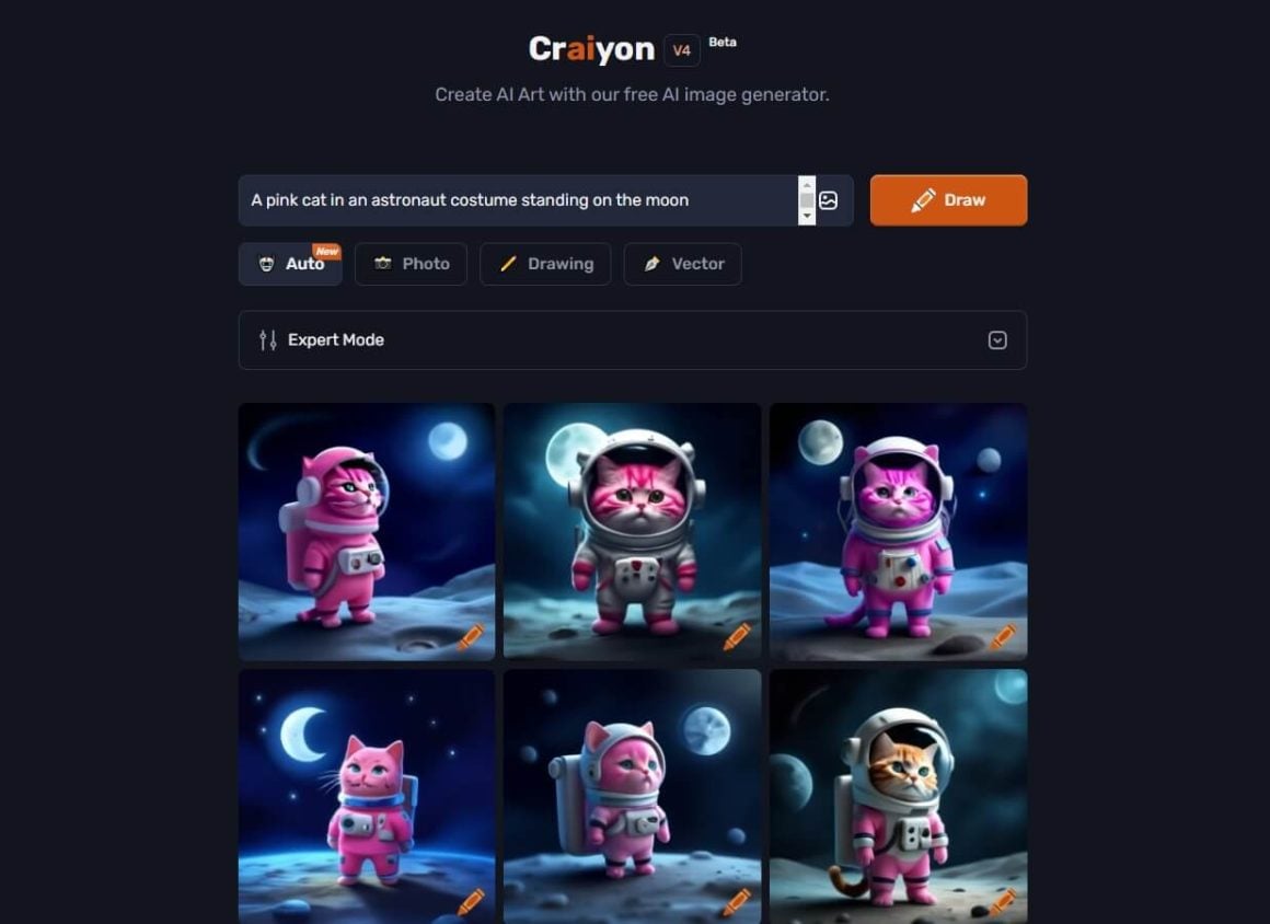 Нейросеть Crayion