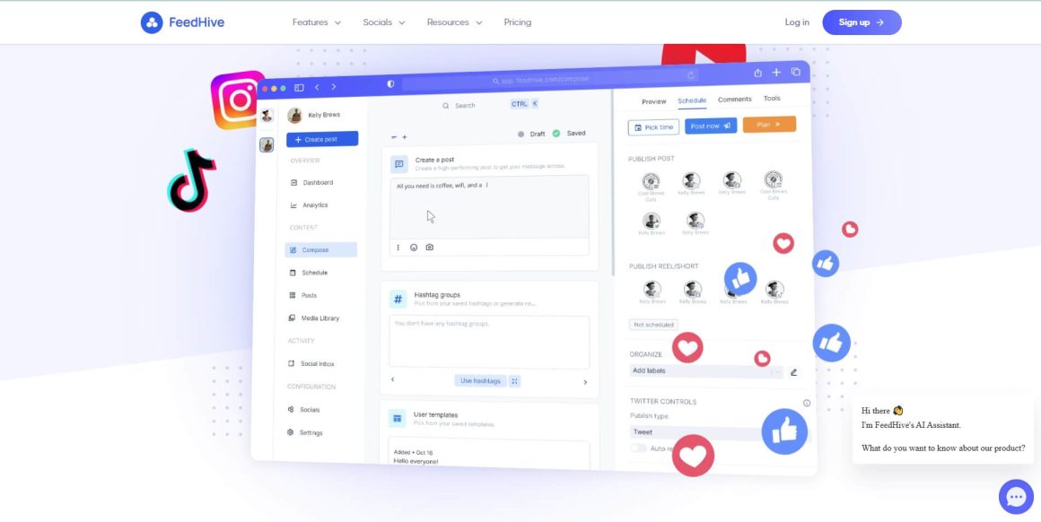 цифровой помощник FeedHive