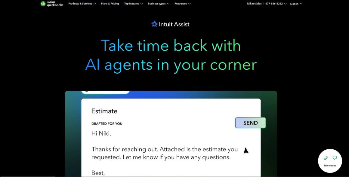 AI агент QuickBooks