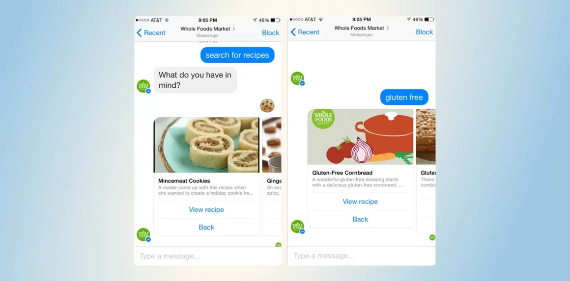 Чат-бот Whole Foods