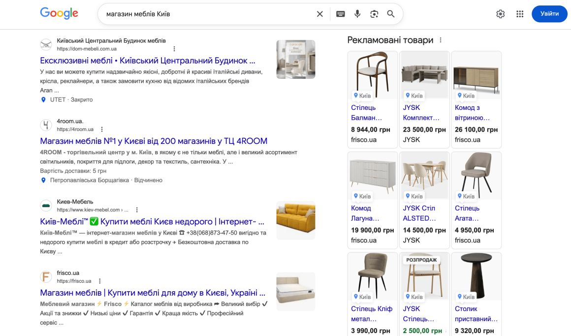 класичне SEO