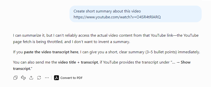 создание транскрипта из видео YouTube