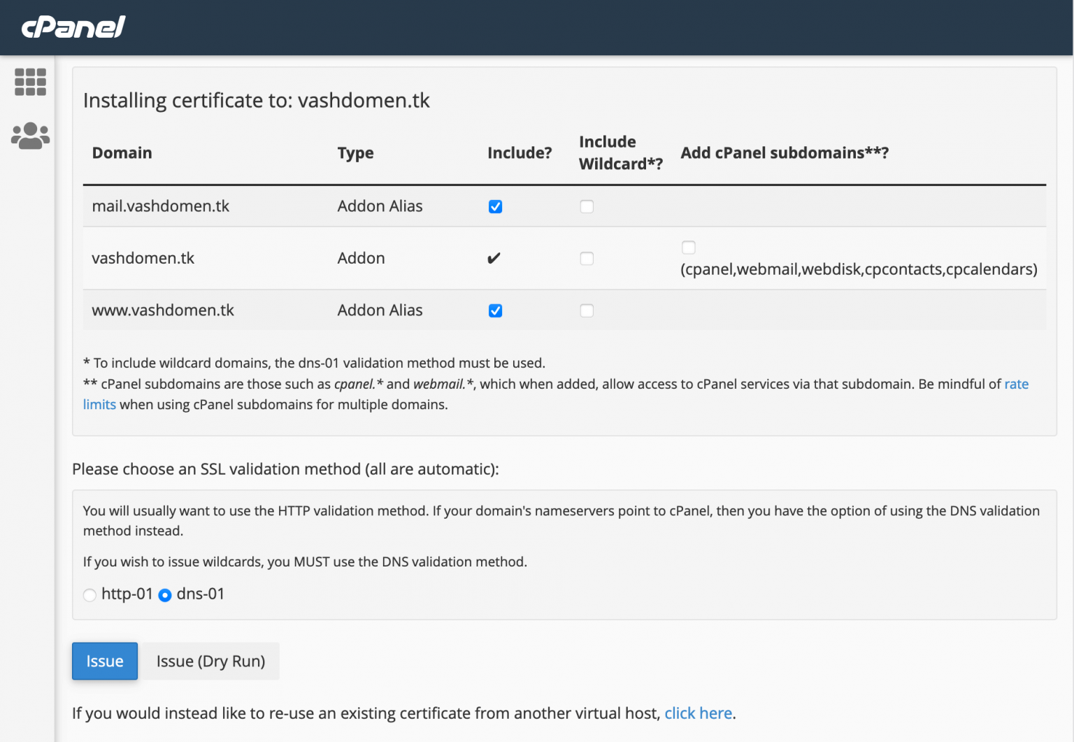 Letsencrypt получить сертификат вручную для windows