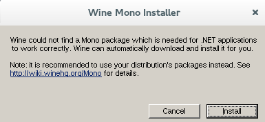 Добавление пакетов Mono