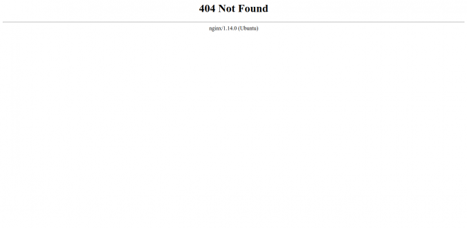 Ошибка 404 Not Found на веб-сервере Nginx
