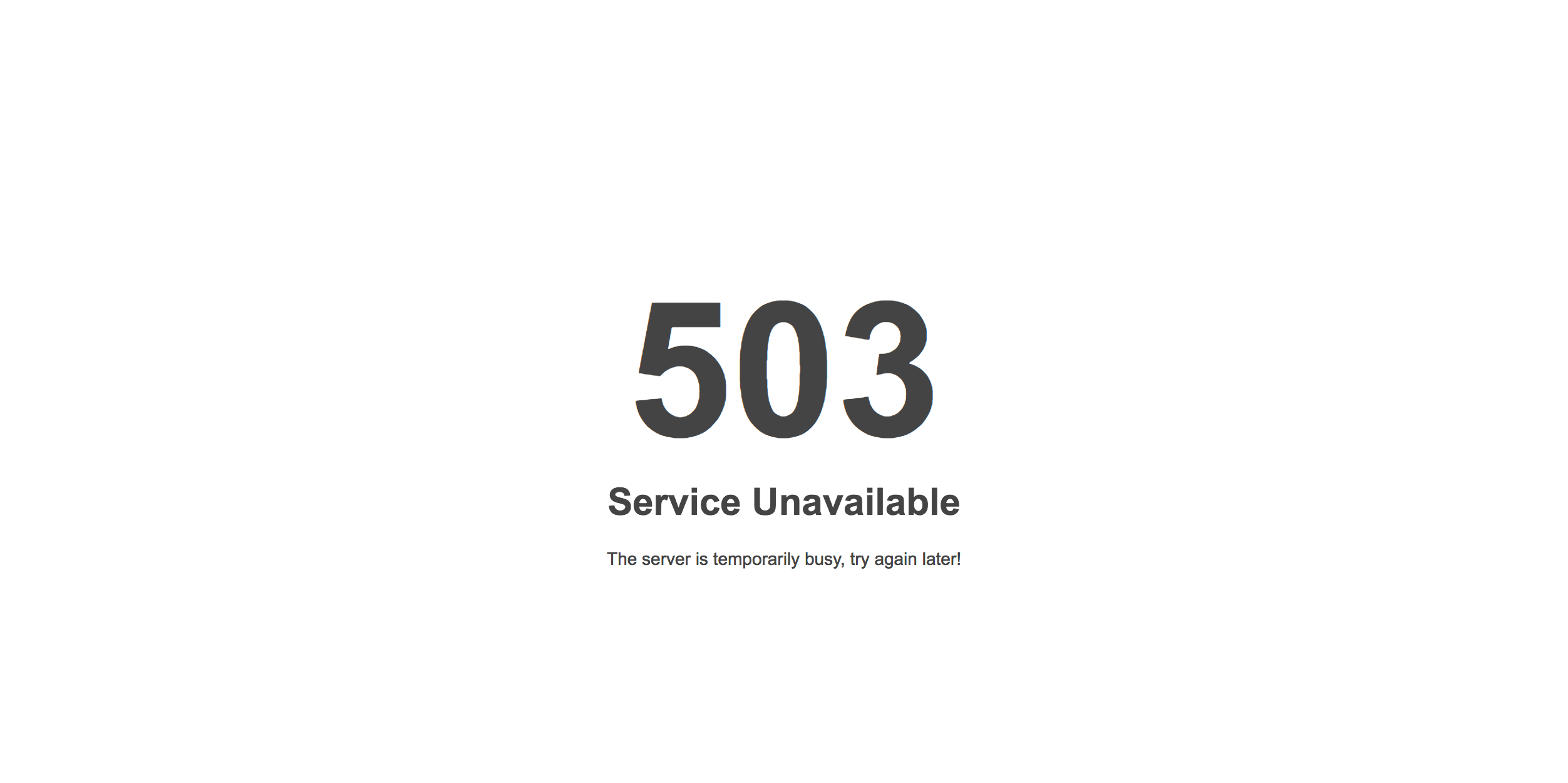 Ошибка 503 Service Unavailable на сервере с LiteSpeed