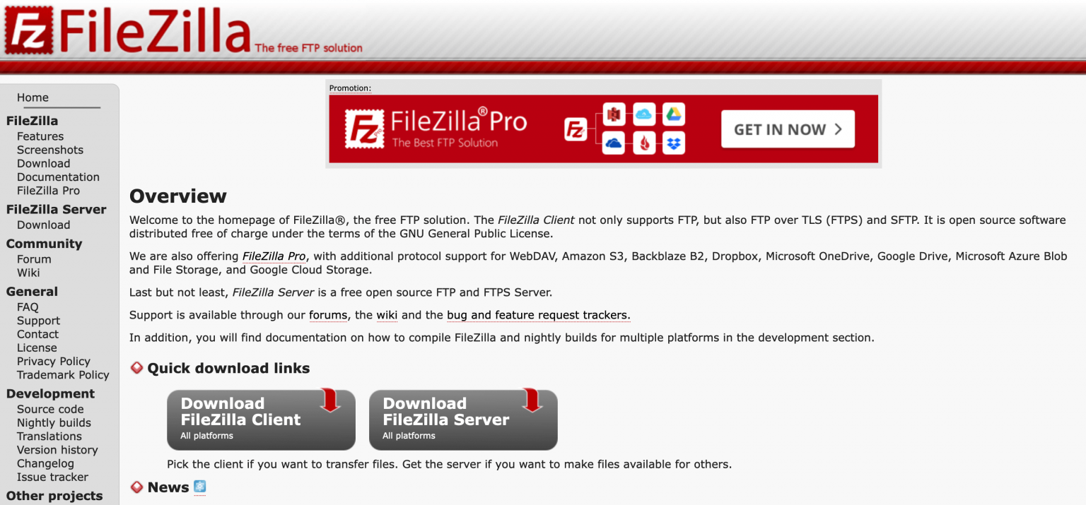 FileZilla FTP Client — Посібник по роботі | HOSTiQ Wiki
