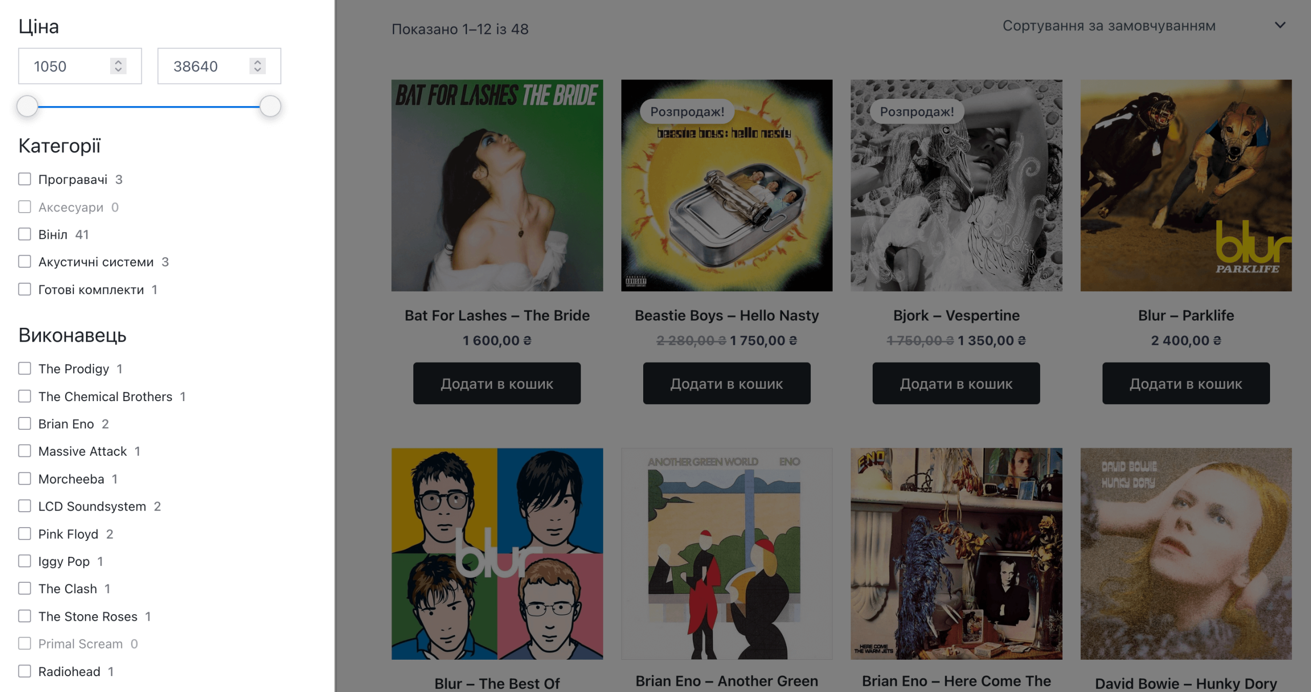 Розробка інтернет-магазину на WordPress – Фільтри товарів у WooCommerce